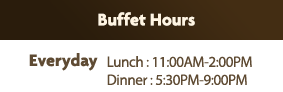 Buffet Hours
